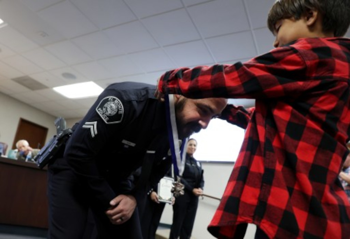 El Monte officers honored for saving 8-year-old boy