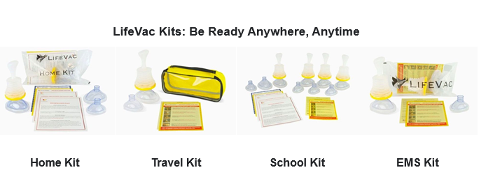LifeVac Kits:Be Ready Anywhere, Anytime